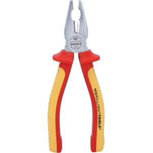 Brilliant Tools BT068011 VDE Pliers - Multifunctioneel, 185mm Brilliant Tools BT068011 VDE Pliers - Multifunctioneel, 185mm