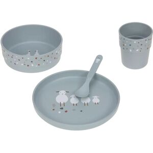 Ensemble Repas Tiny Farmer Bleu - Vaisselle pour Enfants - Publicité Ensemble Repas Tiny Farmer Bleu - Vaisselle pour Enfants - Publicité