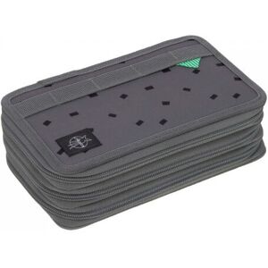 Estuche de lápices triple de Lässig Poliéster reciclado Gris - Estuche Estuche de lápices triple de Lässig Poliéster reciclado Gris - Estuche