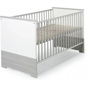 Schardt Eco Silber Babybett - Verstellbar 140x70cm - Holz Schardt Eco Silber Babybett - Verstellbar 140x70cm - Holz