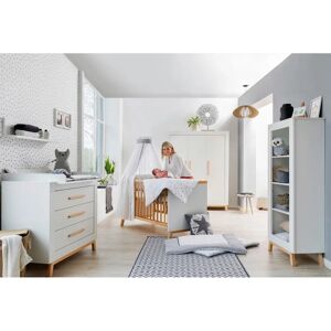 Schardt Miami White Kinderzimmer Set - Kleiderschrank, Wickeltisch, Wandbett Schardt Miami White Kinderzimmer Set - Kleiderschrank, Wickeltisch, Wandbett