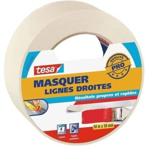 TESA Masking Tape - 50m x 50mm - Painting & Masking TESA Masking Tape - 50m x 50mm - Painting & Masking
