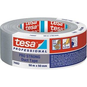 TESA 74662 Polypropylene Tape - 50mm x 66m - Transparent - Indoor/Outdoor TESA 74662 Polypropylene Tape - 50mm x 66m - Transparent - Indoor/Outdoor