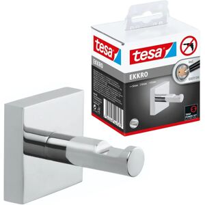 Tesa Ekkro Chrome Hook - Self-Adhesive, 50x50x63mm - Hook Tesa Ekkro Chrome Hook - Self-Adhesive, 50x50x63mm - Hook