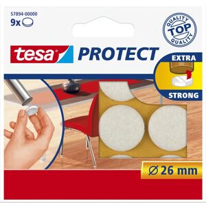 Tesa Protect filtstøtter, runde, 9 stk, Ø 26 mm Tesa Protect filtstøtter, runde, 9 stk, Ø 26 mm