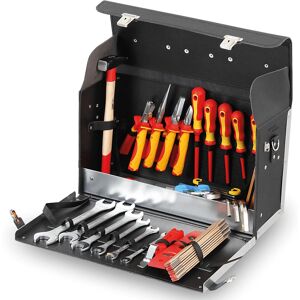 HEPCO+BECKER AZUBI Werkzeugkoffer - Schwarz - 420x250x160 mm HEPCO+BECKER AZUBI Werkzeugkoffer - Schwarz - 420x250x160 mm