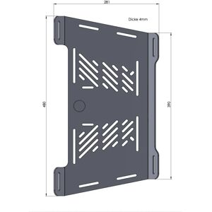Hepco & Becker R1250r Estensione portapacchi posteriore - Portapacchi Hepco & Becker R1250r Estensione portapacchi posteriore - Portapacchi