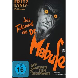 Fritz Lang - Testament pana Dr. Mabuse - DVD - Region 2 Fritz Lang - Testament pana Dr. Mabuse - DVD - Region 2