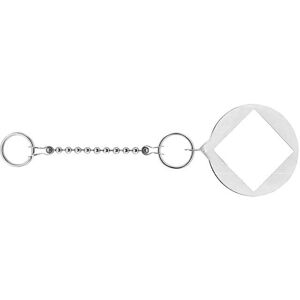 ASW Stedo Kettenhalter - 720281 - Kette 30cm - Messing verchromt - Innen Ecksitz ASW Stedo Kettenhalter - 720281 - Kette 30cm - Messing verchromt - Innen Ecksitz