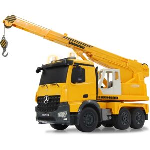 Jamara Mercedes Liebherr RC Truck Crane - 1:20 - Yellow Jamara Mercedes Liebherr RC Truck Crane - 1:20 - Yellow