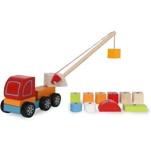 Jamara Kidiwood Holz-Mobilkran - Lernspielzeug Jamara Kidiwood Holz-Mobilkran - Lernspielzeug