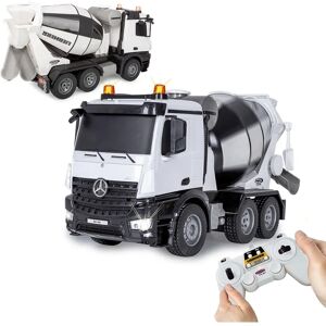 JAMARA Mercedes-Benz Arocs Liebherr 1:20 Ferngesteuertes LKW - Weiß JAMARA Mercedes-Benz Arocs Liebherr 1:20 Ferngesteuertes LKW - Weiß