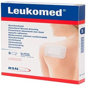 BSN Medical Leukomed wasserdichte Pflaster 8cm x 10cm - Packung 5 BSN Medical Leukomed wasserdichte Pflaster 8cm x 10cm - Packung 5