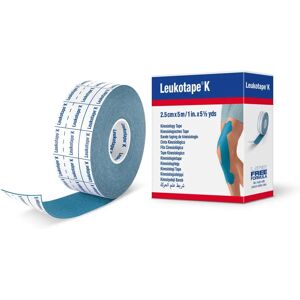 Essity Italy Spa Leukotape K Kinesiotape - 5m x 2,5cm, Blau Essity Italy Spa Leukotape K Kinesiotape - 5m x 2,5cm, Blau