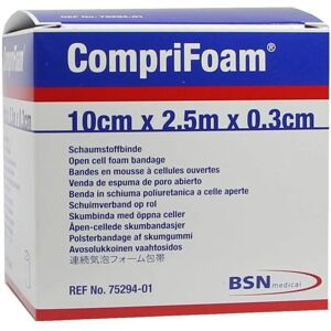 BSN Medical Comprifoam Schaumverband Rolle 10cm x 2,5m BSN Medical Comprifoam Schaumverband Rolle 10cm x 2,5m