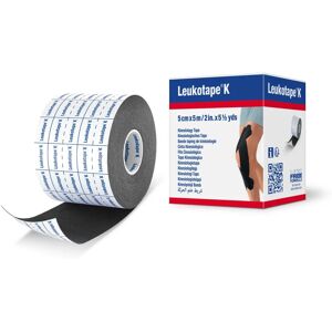 BSN Medical Leukotape K Black 5cmx5m - Support Tape BSN Medical Leukotape K Black 5cmx5m - Support Tape