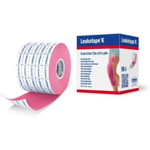 Leukotape K Rose 5m x 5cm - Bandage de soutien BSN Medical - Publicité Leukotape K Rose 5m x 5cm - Bandage de soutien BSN Medical - Publicité