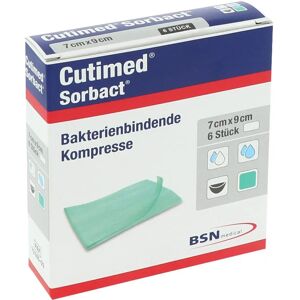 BSN Cutimed Sorbact Kompressen - 7x9cm - Sterile Wundauflagen - Medizinischer Verband BSN Cutimed Sorbact Kompressen - 7x9cm - Sterile Wundauflagen - Medizinischer Verband