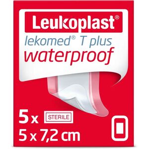 Leukoplast T Plus Empaque para heridas impermeable - 5x7,2cm, 5 unidades Leukoplast T Plus Empaque para heridas impermeable - 5x7,2cm, 5 unidades