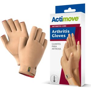 Actimove Beige Support & Pain Relief Gloves - Arthritis Actimove Beige Support & Pain Relief Gloves - Arthritis