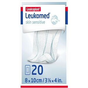 Essity Leukomed Skin Sensitive - Medisinsk Bandasje - 8x10cm - 5 Stykker Essity Leukomed Skin Sensitive - Medisinsk Bandasje - 8x10cm - 5 Stykker