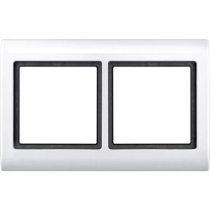 Merten Polar White Electrical Frame - 2 Modules - Electrical Frame Merten Polar White Electrical Frame - 2 Modules - Electrical Frame