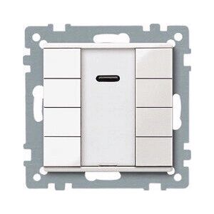 Capteur maison intelligente Merten 617525 - IR, 8 boutons - Publicité Capteur maison intelligente Merten 617525 - IR, 8 boutons - Publicité