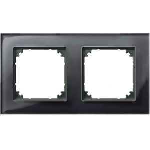 Merten 489203 - Glasrahmen onyx schwarz - Rahmen für Schalter Merten 489203 - Glasrahmen onyx schwarz - Rahmen für Schalter