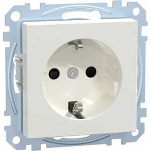 Merten Steckdose Polarweiß 1fach - IP20 - System M Merten Steckdose Polarweiß 1fach - IP20 - System M