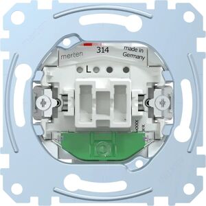 Merten MEG3136-0000 - Unipoliger Schalter mit LED - 10A, 250V Merten MEG3136-0000 - Unipoliger Schalter mit LED - 10A, 250V