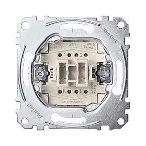 Merten Metallic Pushbutton Switch - 1P 10A 250V - Electrical Switch Merten Metallic Pushbutton Switch - 1P 10A 250V - Electrical Switch