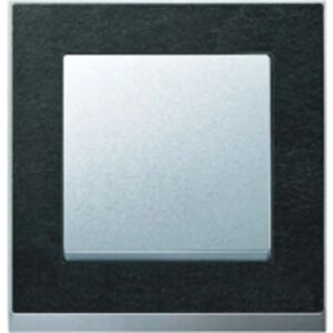 Merten M-pure Decor - Schiefer / aluminium - Electrical Frame Merten M-pure Decor - Schiefer / aluminium - Electrical Frame