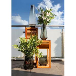 FINK LINEA Graue Vase - Moderne Opalglas Dekoration FINK LINEA Graue Vase - Moderne Opalglas Dekoration