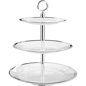 FINK Platinum 3-Etagen Servierplatte - Weiß, Ø 30cm FINK Platinum 3-Etagen Servierplatte - Weiß, Ø 30cm