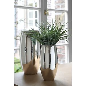 FINK AFRICA Silbervase - 40cm, 21cm Durchmesser - Handgefertigt & Elegant FINK AFRICA Silbervase - 40cm, 21cm Durchmesser - Handgefertigt & Elegant