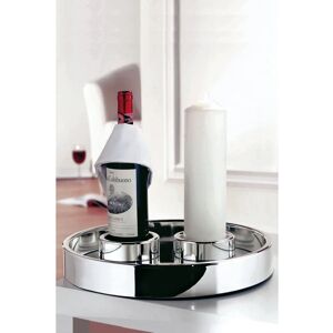 FINK EMPIRE Silber Serviertablett - Ø 38cm FINK EMPIRE Silber Serviertablett - Ø 38cm