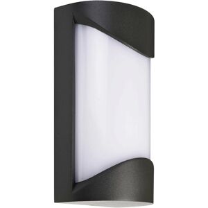Light Impressions Wandleuchte - Dunkelgrau - LED - 10W - 3000K - 730lm - IP54 Light Impressions Wandleuchte - Dunkelgrau - LED - 10W - 3000K - 730lm - IP54