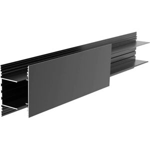 Deko-Light PLANO BSH Wandprofil, 85x38mm, Schwarz, mit LED-Träger Deko-Light PLANO BSH Wandprofil, 85x38mm, Schwarz, mit LED-Träger