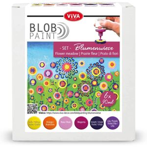 Viva Decor Blob Paint Set - Blumenwiese - 6 Farben Viva Decor Blob Paint Set - Blumenwiese - 6 Farben