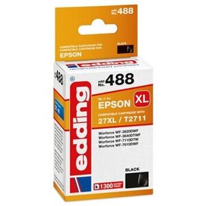 Edding T2711 Schwarze Tintenpatrone - Druckerpatrone Edding T2711 Schwarze Tintenpatrone - Druckerpatrone