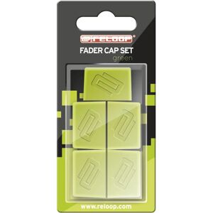 Reloop Sada zelených vršků pro fader - Capy pro fader Reloop Sada zelených vršků pro fader - Capy pro fader
