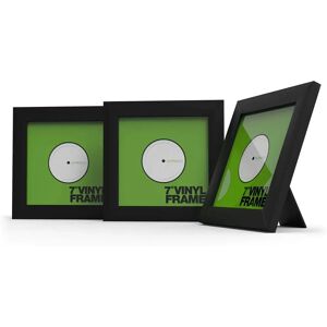 Glorious 7-inch Vinyl Record Frame Set Black - Frame for LP records Glorious 7-inch Vinyl Record Frame Set Black - Frame for LP records
