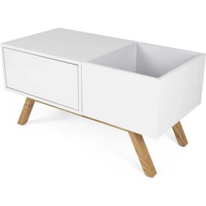 Glorious Turntable Lowboard - White Vinyl Storage - Turntable Lowboard Glorious Turntable Lowboard - White Vinyl Storage - Turntable Lowboard