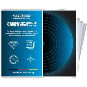 Reloop Premium 12” Okładki na Winyle - Okładki na płyty winylowe Reloop Premium 12” Okładki na Winyle - Okładki na płyty winylowe
