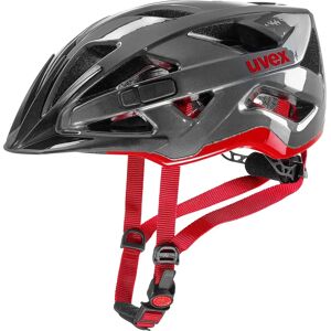 Uvex Active Helm - Anthrazit Rot - 52-57cm - Fahrradhelm Uvex Active Helm - Anthrazit Rot - 52-57cm - Fahrradhelm