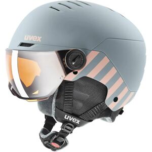 Casco Uvex Rocket Jr. con Visiera - Resistente agli impatti, Regolabile, Unisex - Inverno Casco Uvex Rocket Jr. con Visiera - Resistente agli impatti, Regolabile, Unisex - Inverno