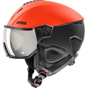 Kask z wizjerem Uvex Instinct - Czerwony i Czarny - Sprzęt zimowy Kask z wizjerem Uvex Instinct - Czerwony i Czarny - Sprzęt zimowy