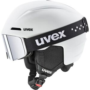 Casque de ski Uvex Viti Blanc - Casque enfant avec fermeture Monomatic - Publicité Casque de ski Uvex Viti Blanc - Casque enfant avec fermeture Monomatic - Publicité