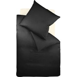 FLEURESSE Schwarze Satin Bettwäsche - Bettwäsche FLEURESSE Schwarze Satin Bettwäsche - Bettwäsche