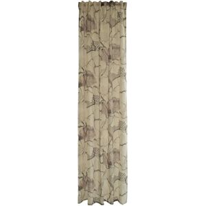 HOMING Kadlin Rosa Vorhang - Blumen, 245cm x 140cm, Verdeckte Schlaufen HOMING Kadlin Rosa Vorhang - Blumen, 245cm x 140cm, Verdeckte Schlaufen